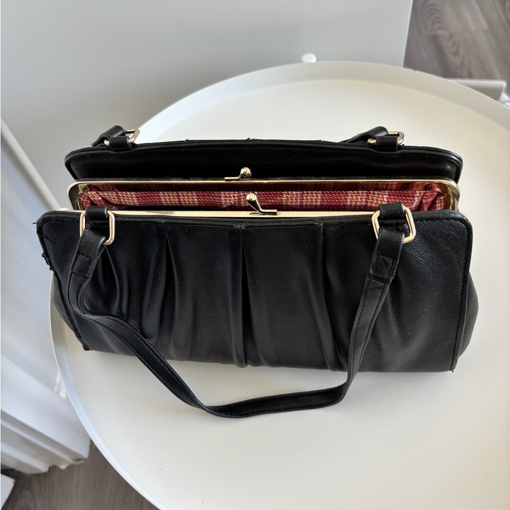 Brandy Melville Structured Black Purse